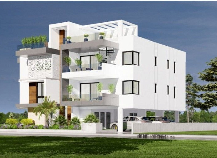 Апартаменты в Ларнаке, Кипр, 111 м2