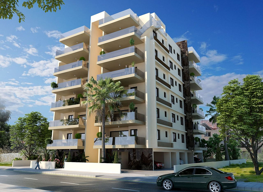 Апартаменты в Ларнаке, Кипр, 120 м2