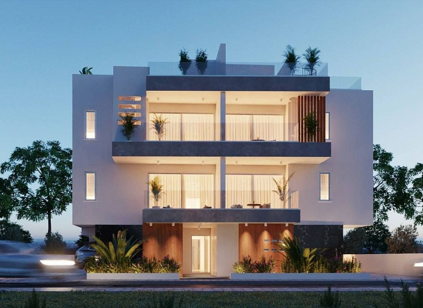 Апартаменты в Ларнаке, Кипр, 75 м2