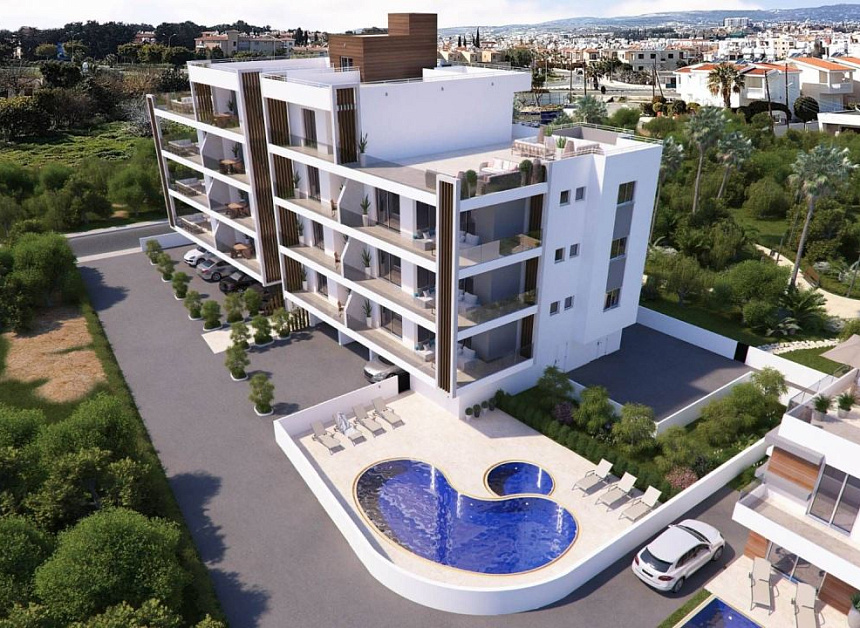 Апартаменты в Пафосе, Кипр, 79 м2