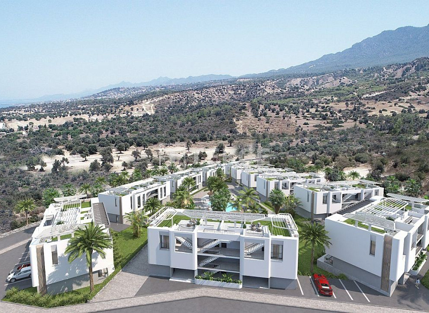 Апартаменты в Кирении, Кипр, 55 м2
