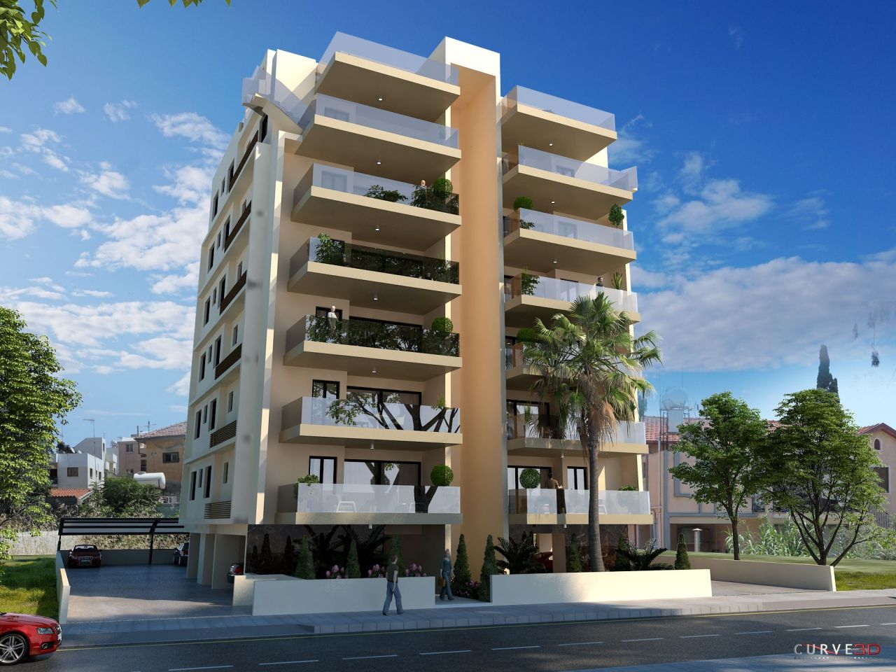 Апартаменты в Ларнаке, Кипр, 120 м2 фото 2