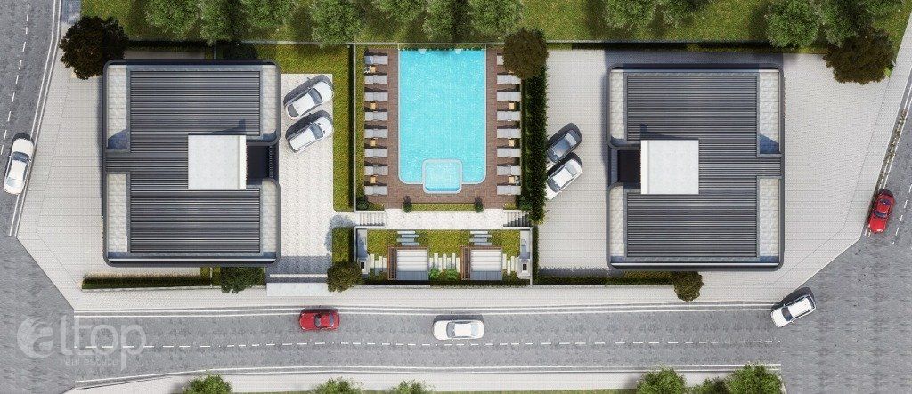 Квартира в Алании, Турция, 43 м2 фото 2