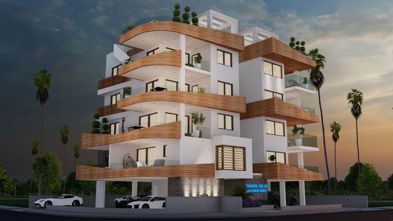 Апартаменты в Ларнаке, Кипр, 123 м2 фото 3