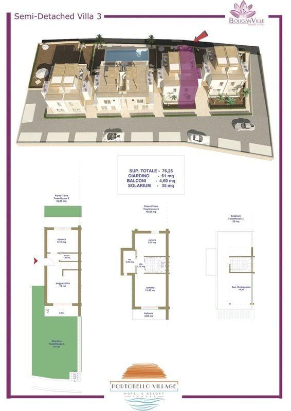 Апартаменты в Тропее, Италия, 52 м2 фото 5