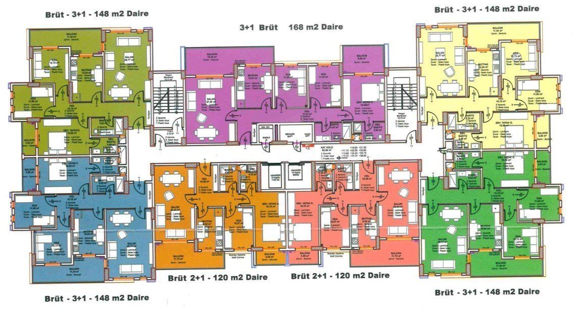 Апартаменты Османгази, Турция, 120 м2 фото 3