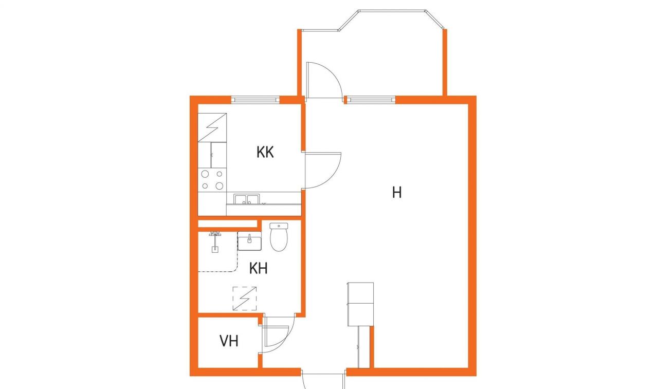 Квартира в Юва, Финляндия, 35.5 м2 фото 2