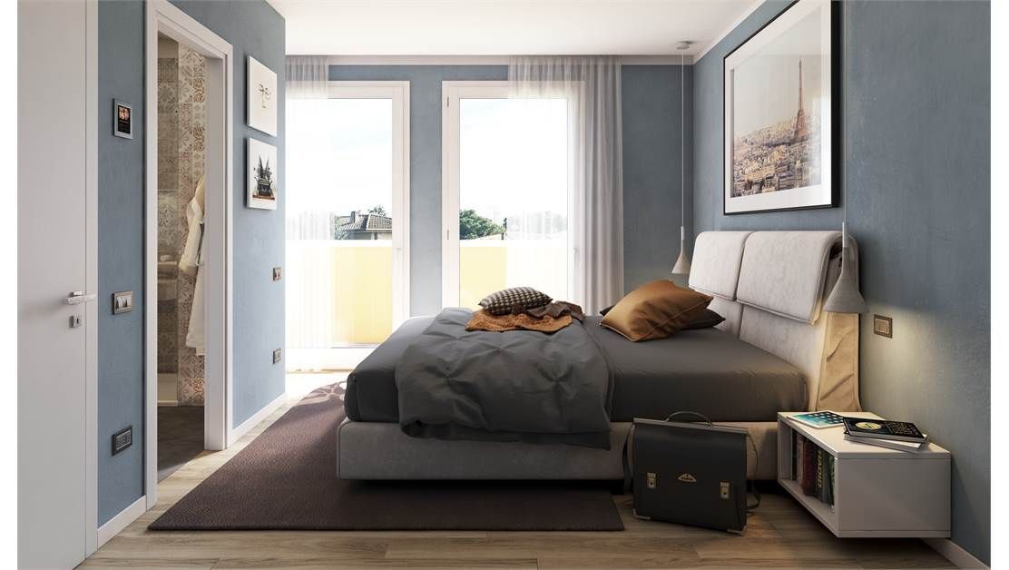 Квартира у озера Гарда, Италия, 100 м2 фото 4