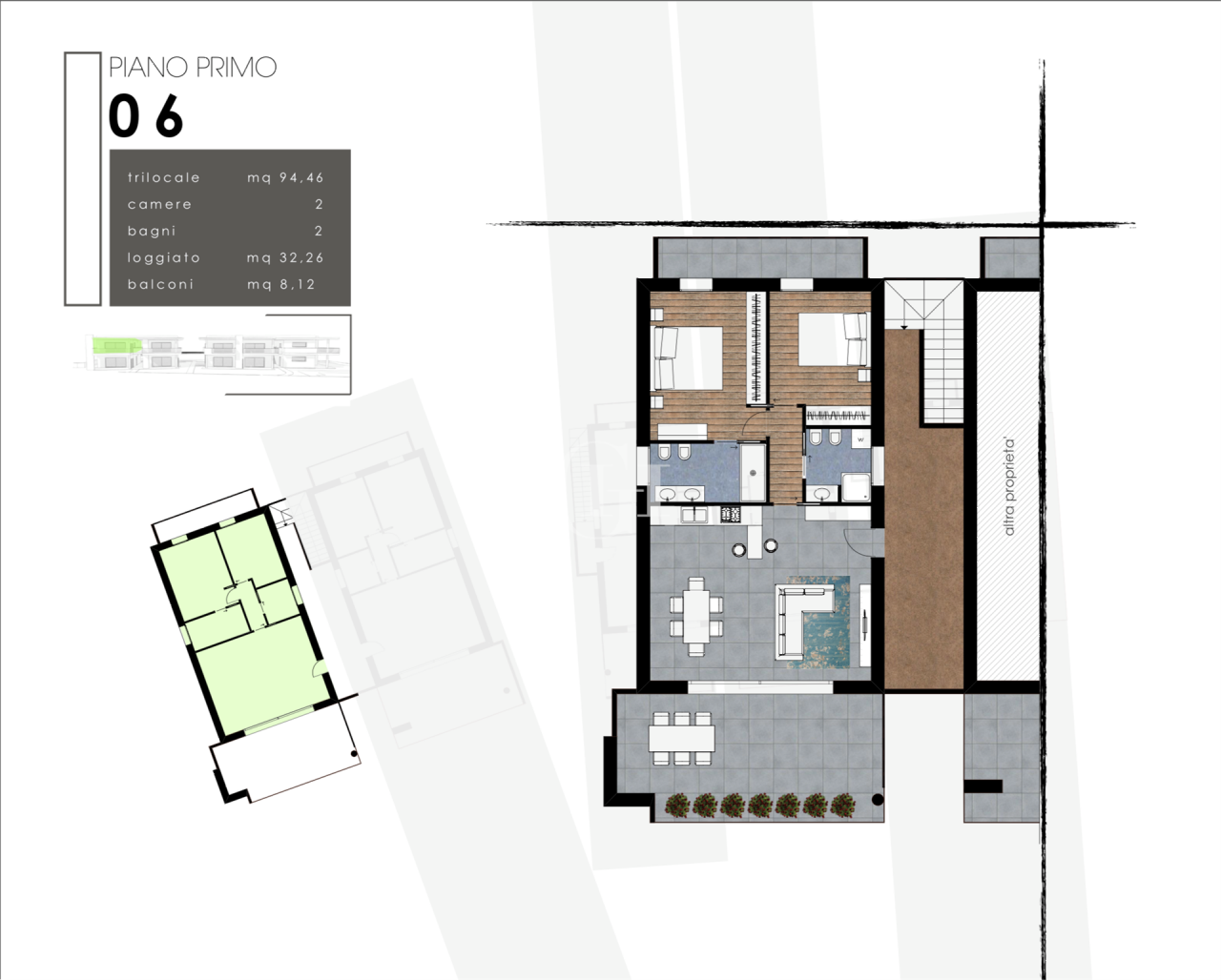 Квартира у озера Гарда, Италия, 94.46 м2 фото 4