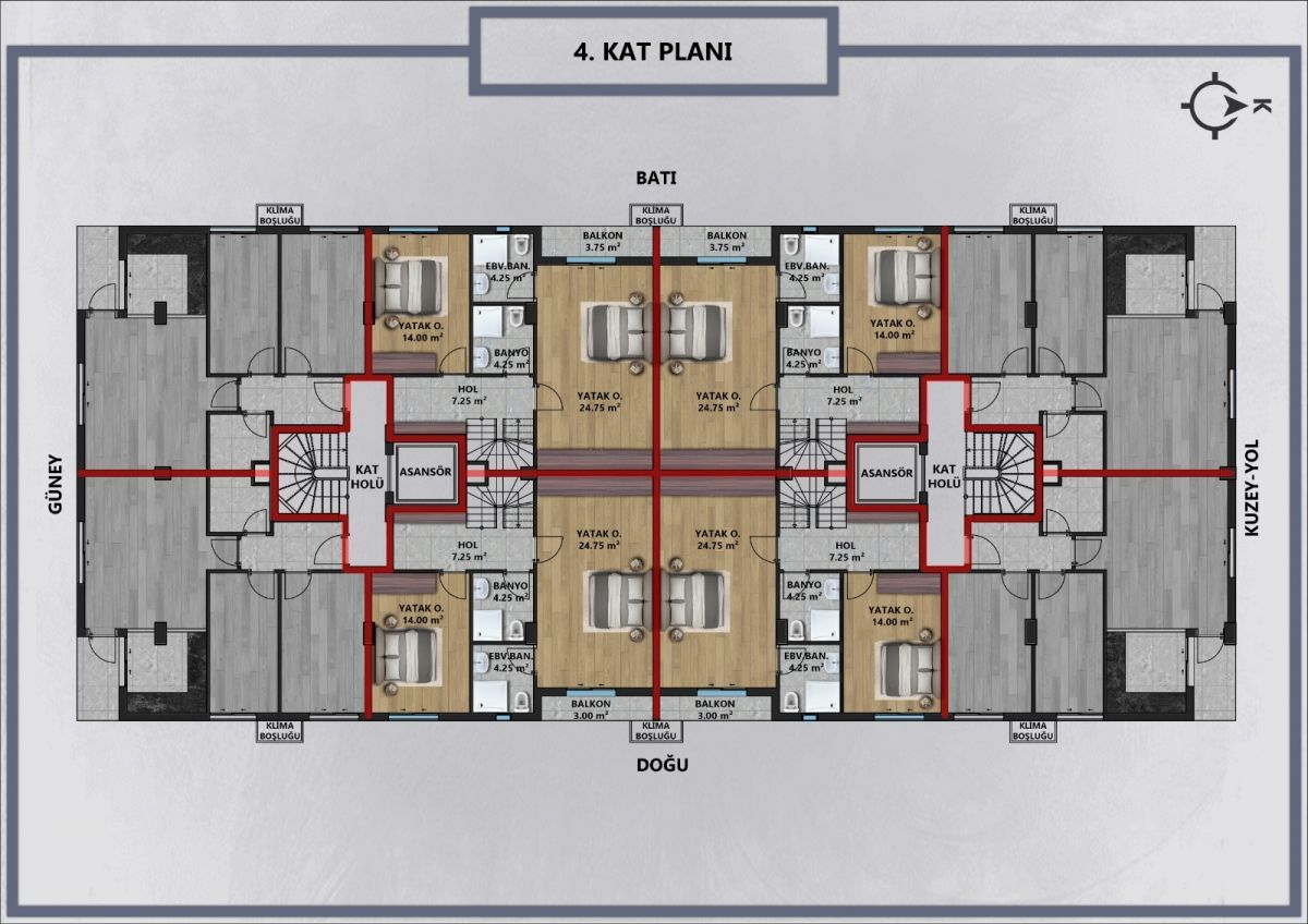 Квартира в Стамбуле, Турция, 175 м2 фото 5