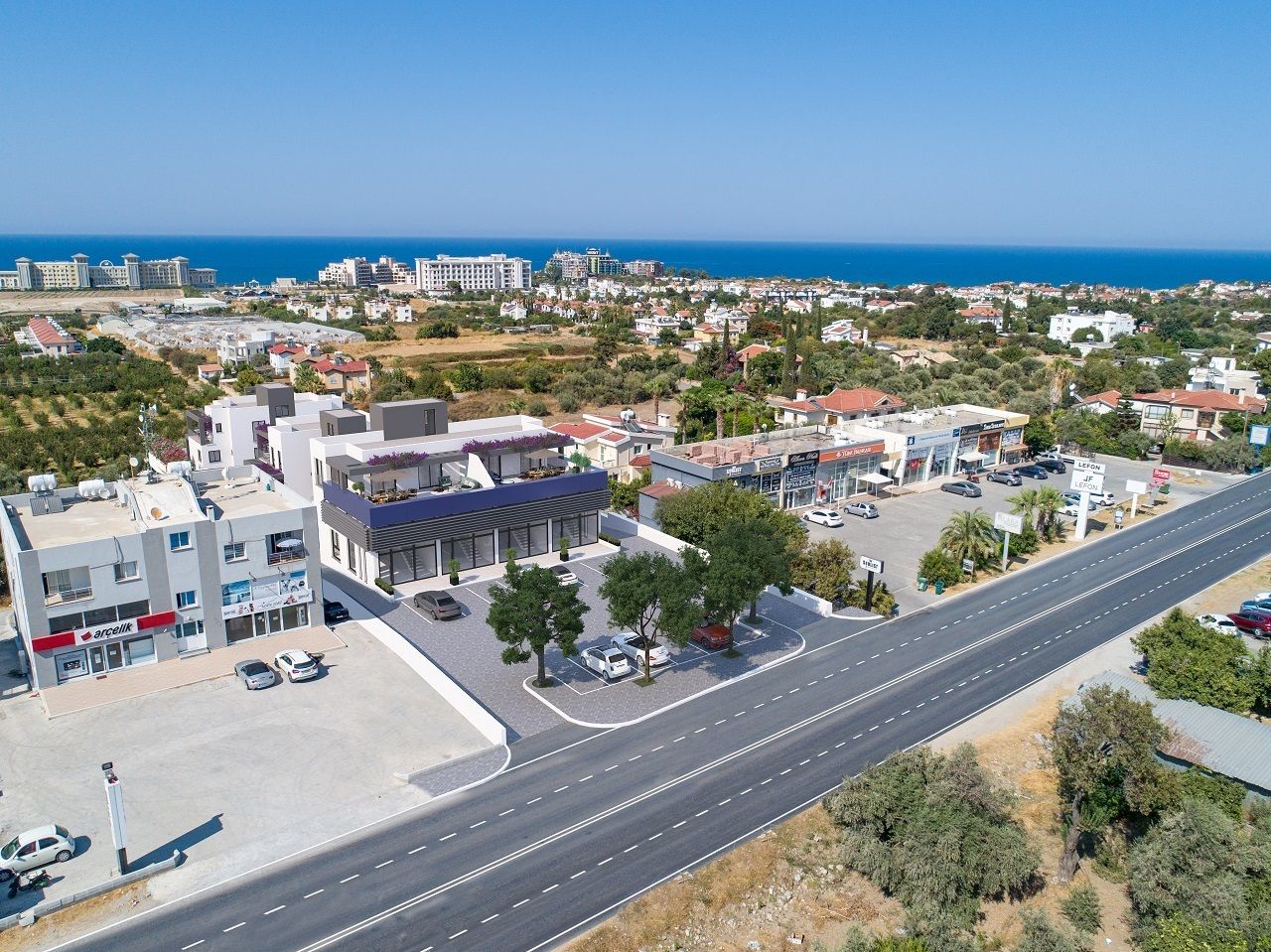 Апартаменты в Кирении, Кипр, 50 м2 фото 2
