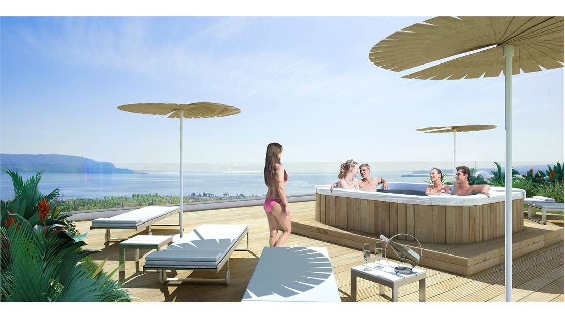 Пентхаус у озера Гарда, Италия, 260 м2 фото 5