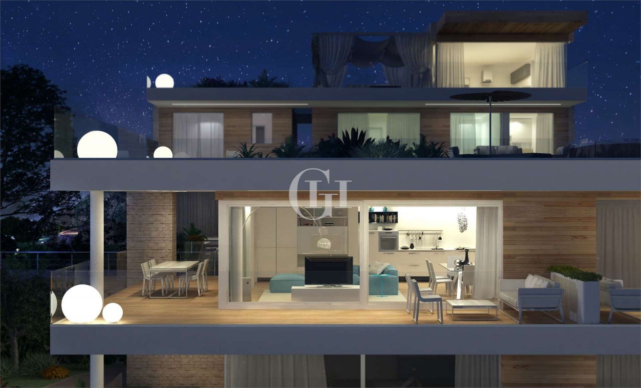 Апартаменты у озера Гарда, Италия, 200 м2 фото 3