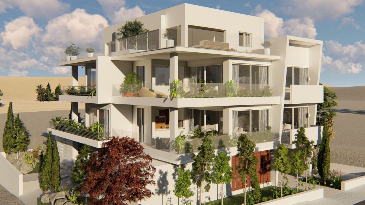 Апартаменты в Пафосе, Кипр, 104 м2 фото 4