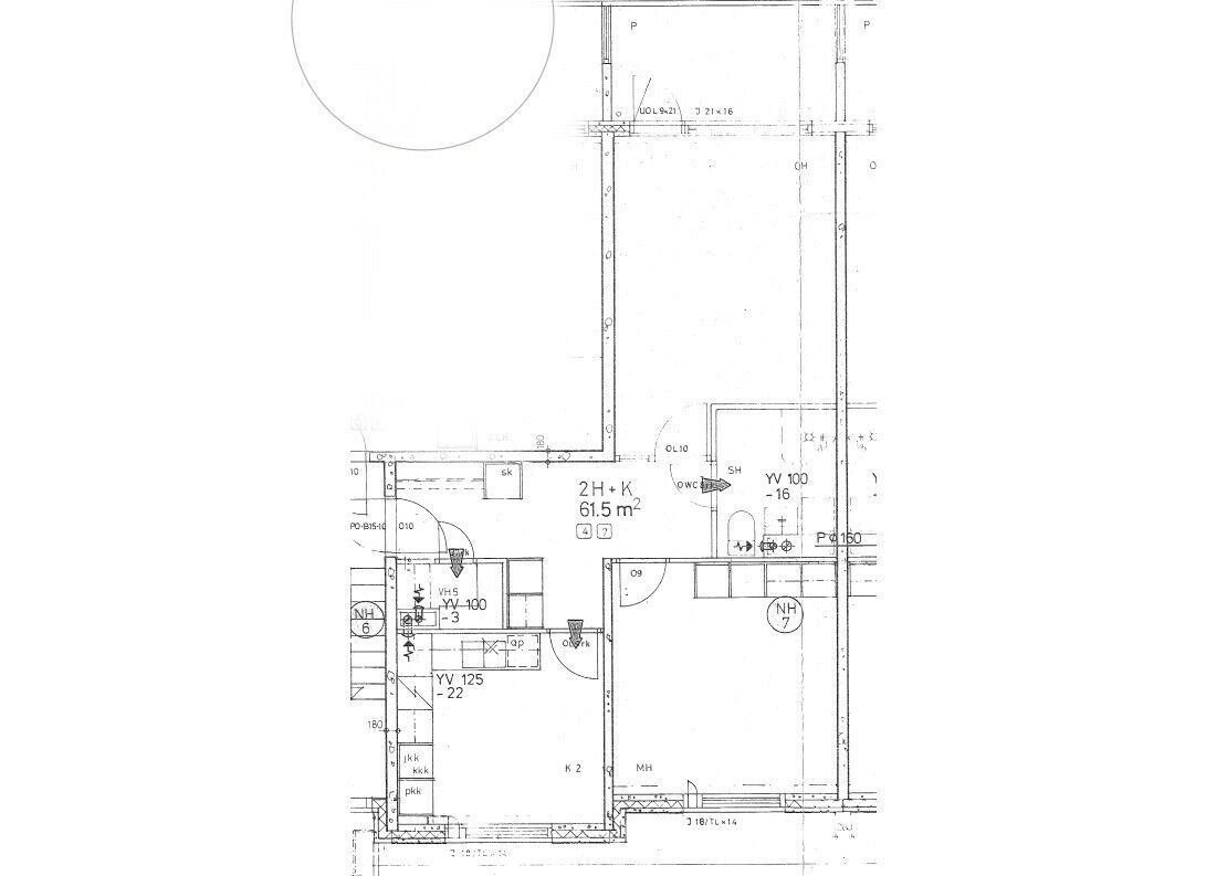 Квартира в Васа, Финляндия, 61.5 м2 фото 2