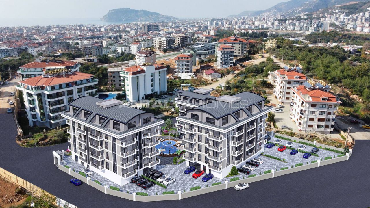 Апартаменты в Алании, Турция, 45 м2 фото 4