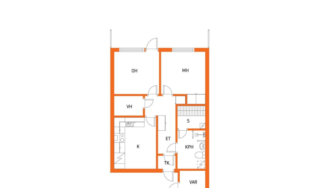 Таунхаус в Карстула, Финляндия, 66.5 м2 фото 2