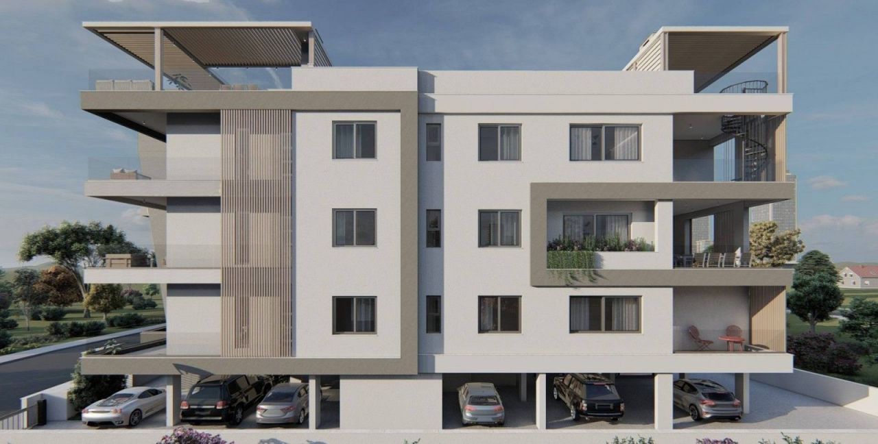Апартаменты в Лимасоле, Кипр, 80 м2 фото 1