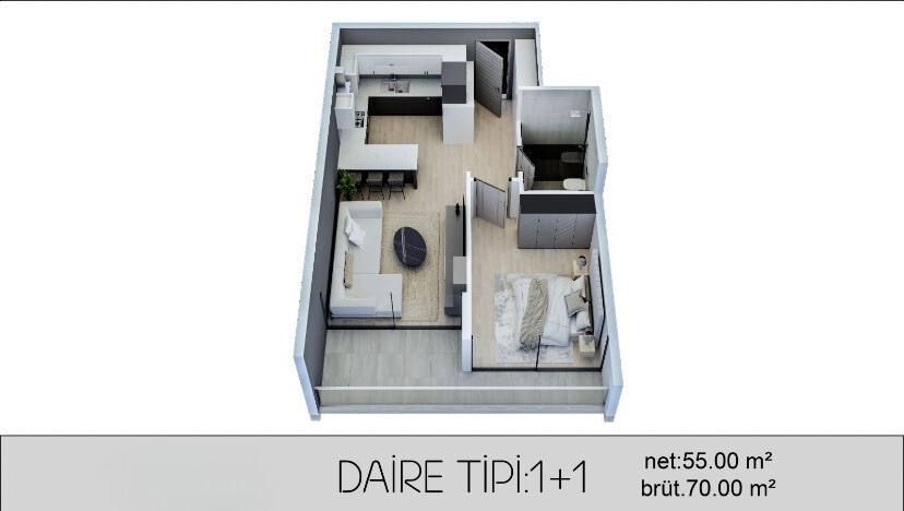 Квартира Tömük Mh., Турция, 180 м2 фото 5