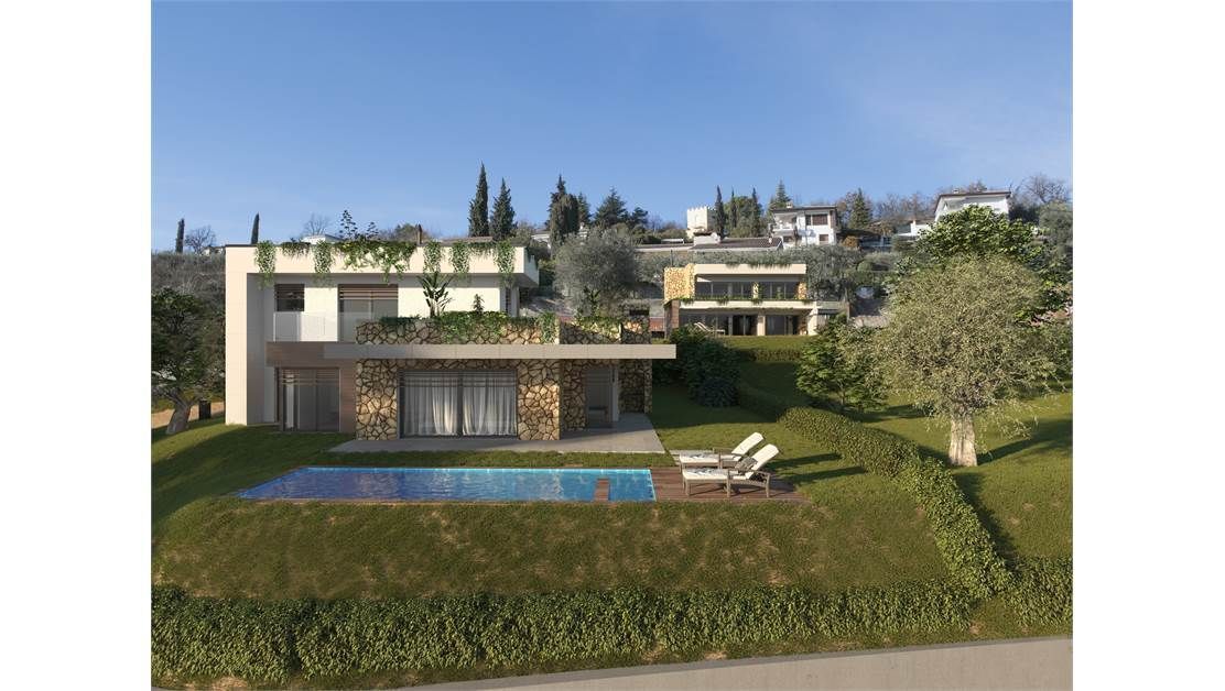 Вилла у озера Гарда, Италия, 200 м2 фото 2