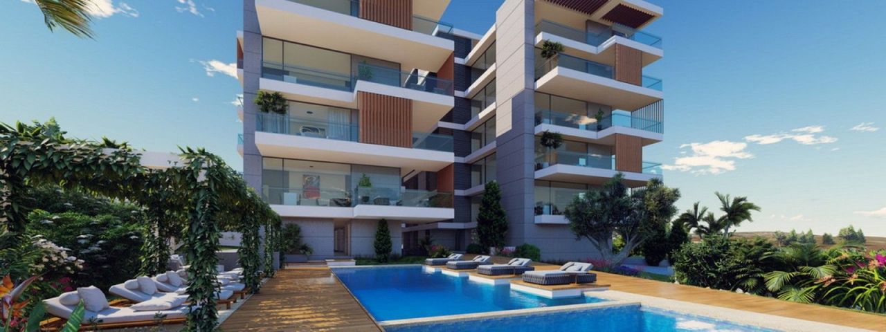 Апартаменты в Пафосе, Кипр, 109 м2 фото 2