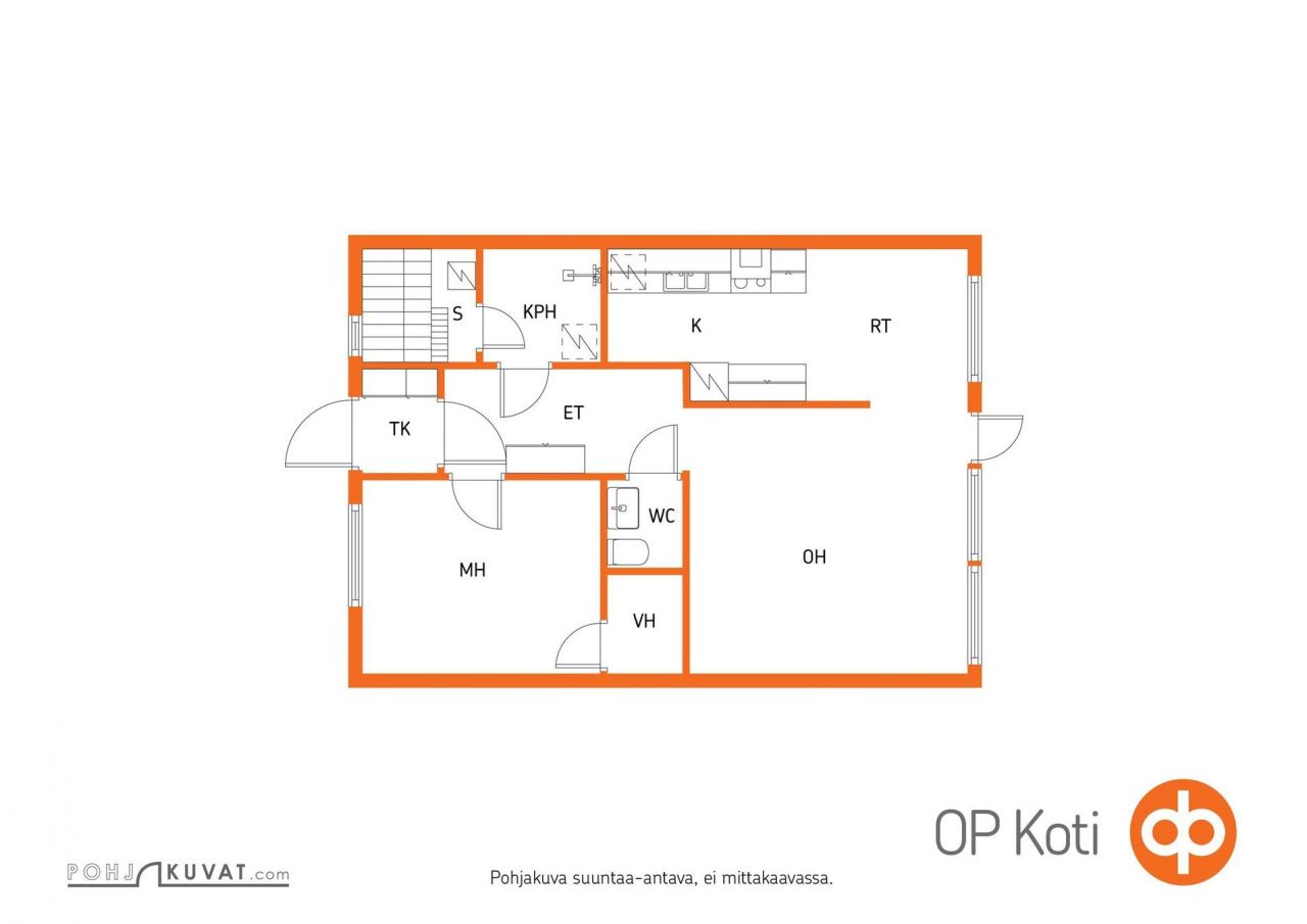 Таунхаус в Варкаусе, Финляндия, 53 м2 фото 3