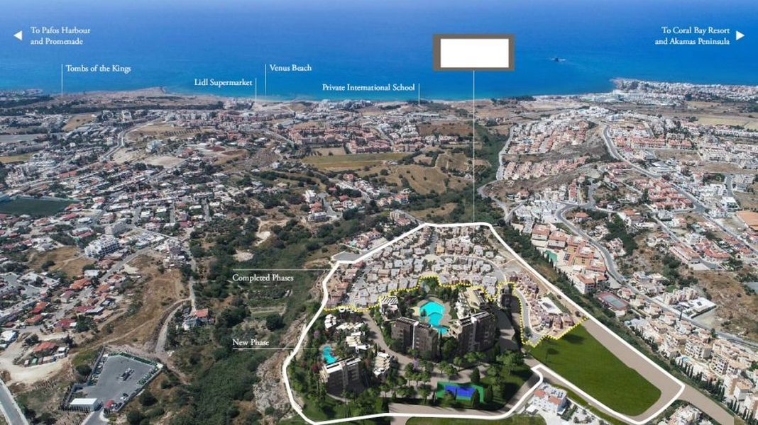 Апартаменты в Пафосе, Кипр, 84 м2 фото 2