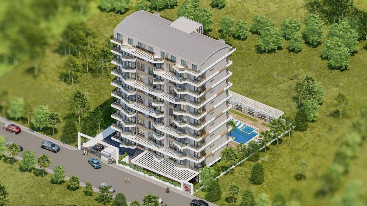 Квартира в Алании, Турция, 47 м2 фото 4