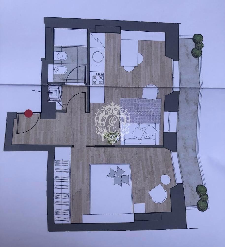 Квартира Milano, Италия, 46 м2 фото 1