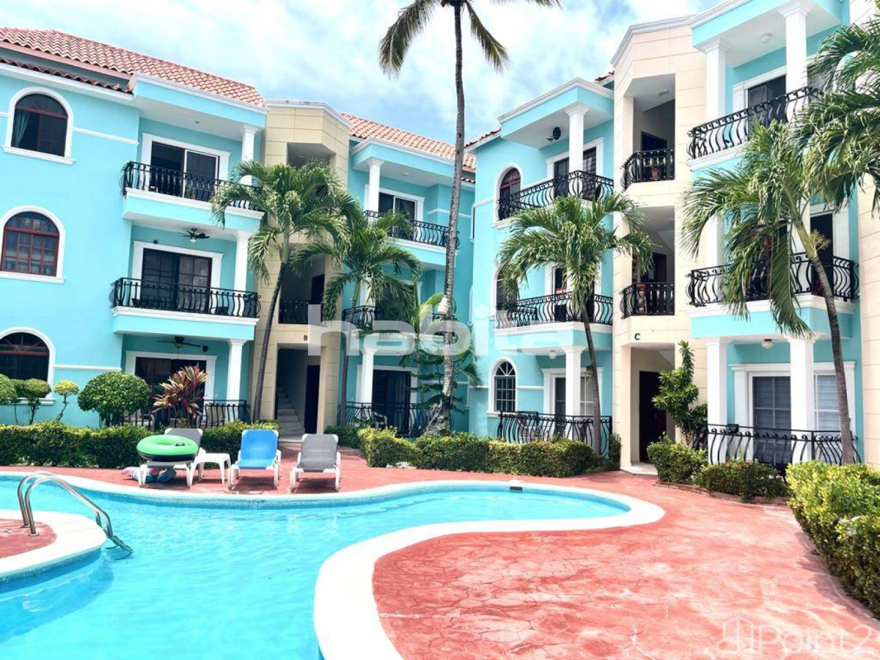 Апартаменты в Пунта-Кана, Доминиканская Республика, 66.5 м2 фото 1