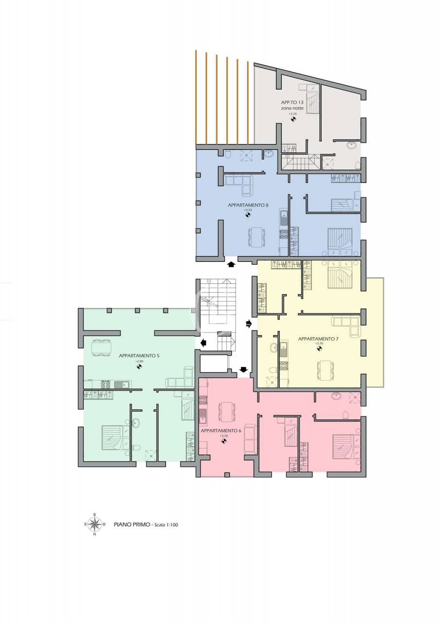 Квартира у озера Гарда, Италия, 85 м2 фото 2