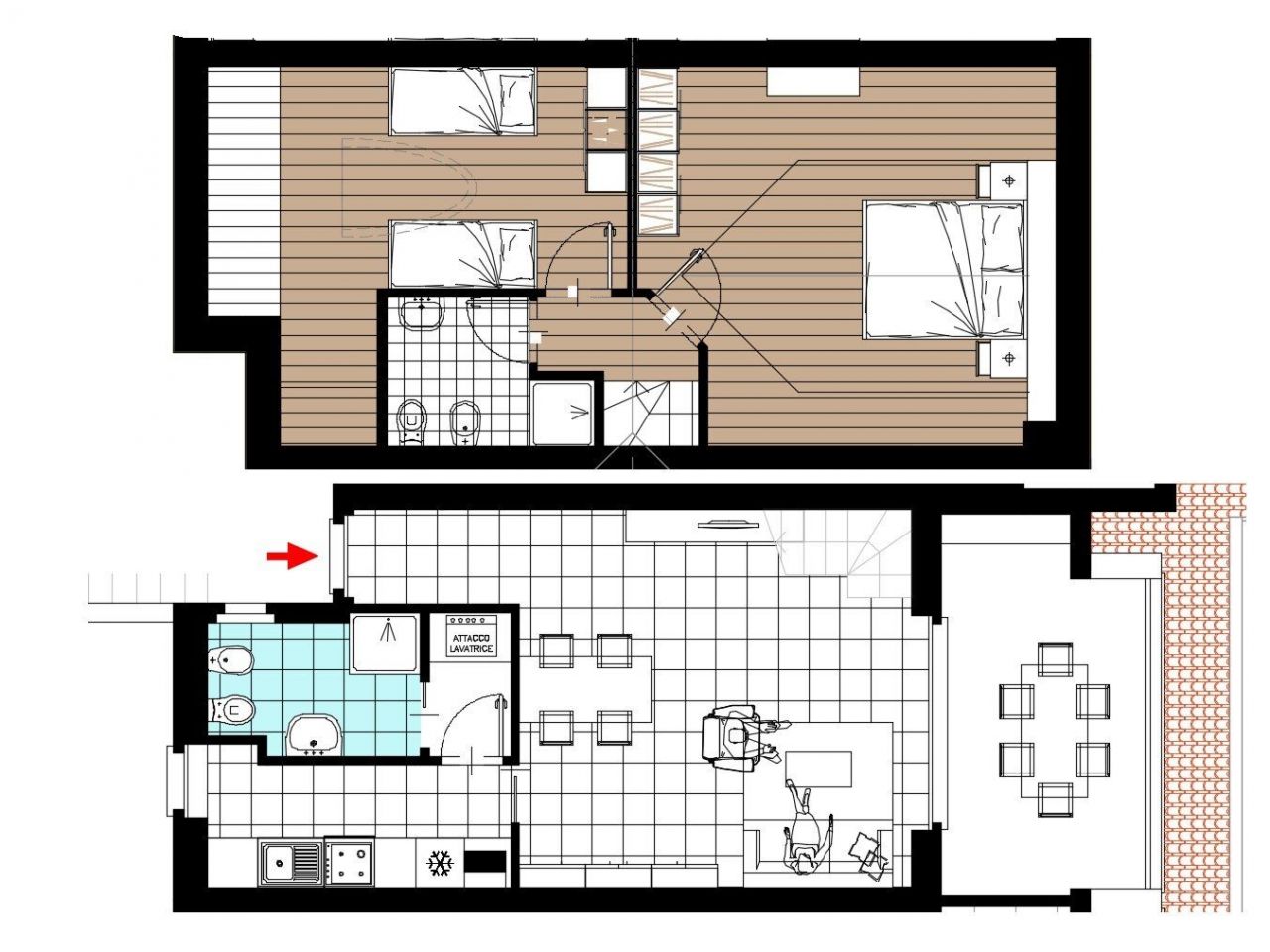 Апартаменты в Колико, Италия, 78.9 м2 фото 4