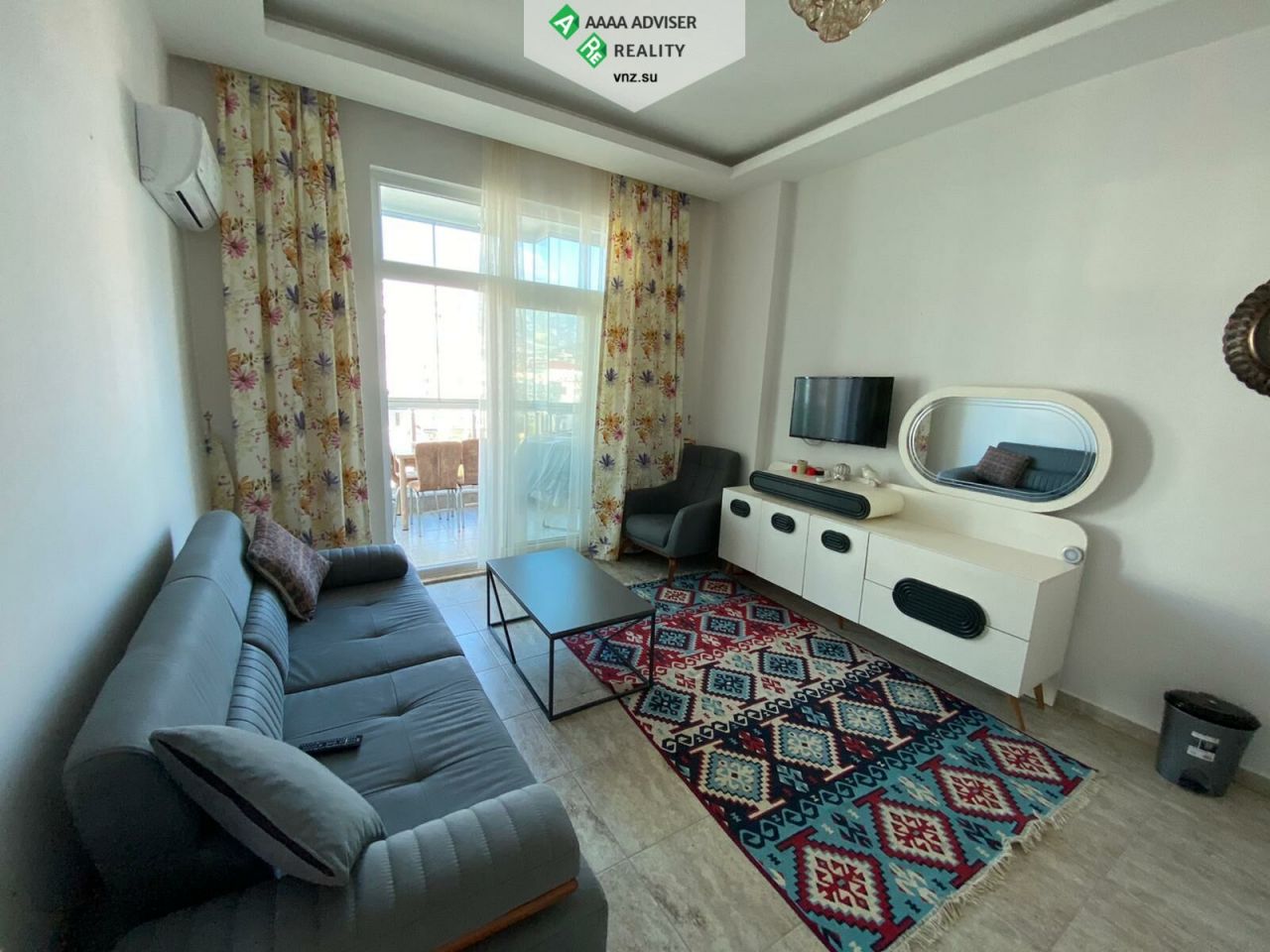 Квартира в Алании, Турция, 60 м2 фото 2