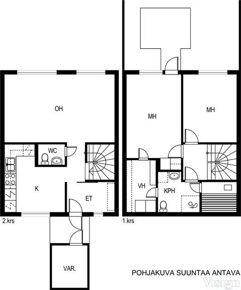 Таунхаус в Иматре, Финляндия, 81 м2 фото 2