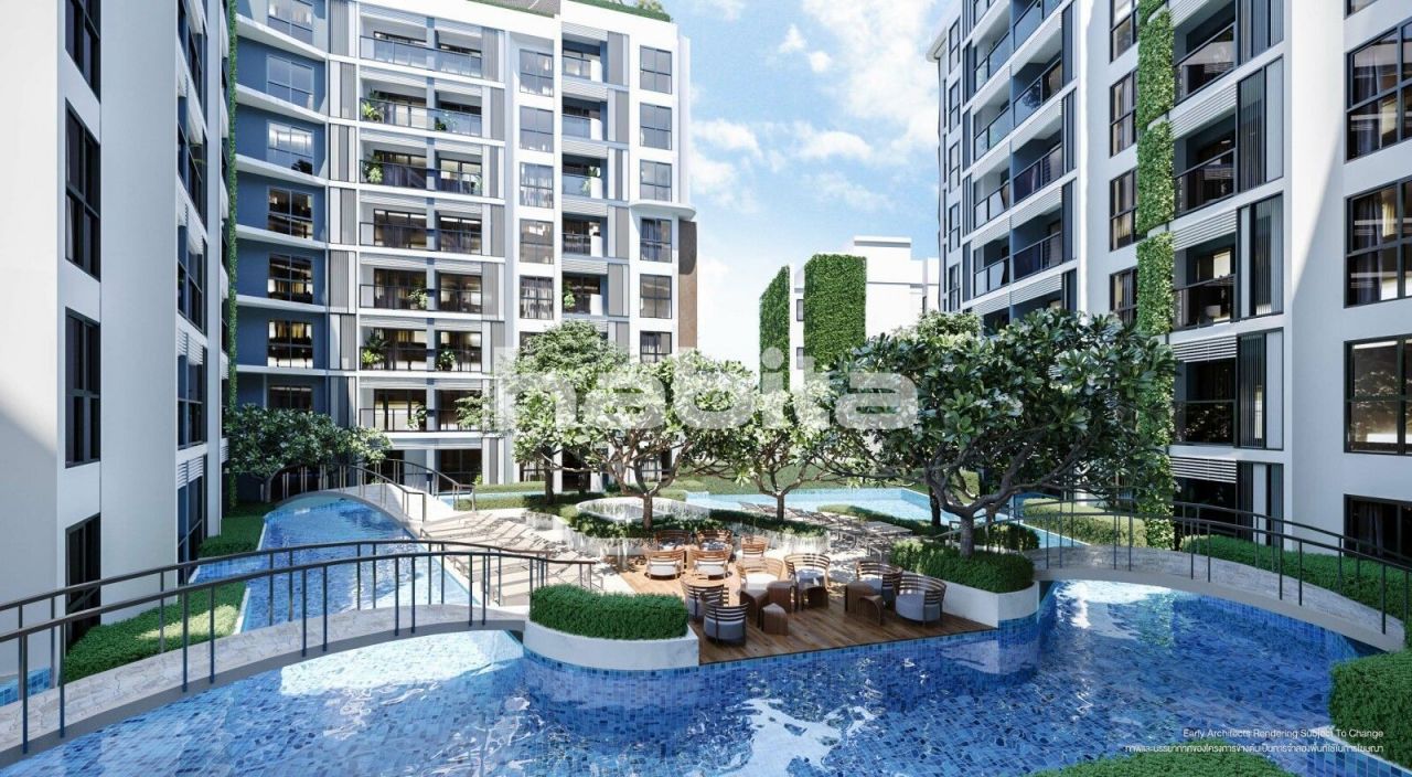 Апартаменты Sattahip, Таиланд, 33.6 м2 фото 1