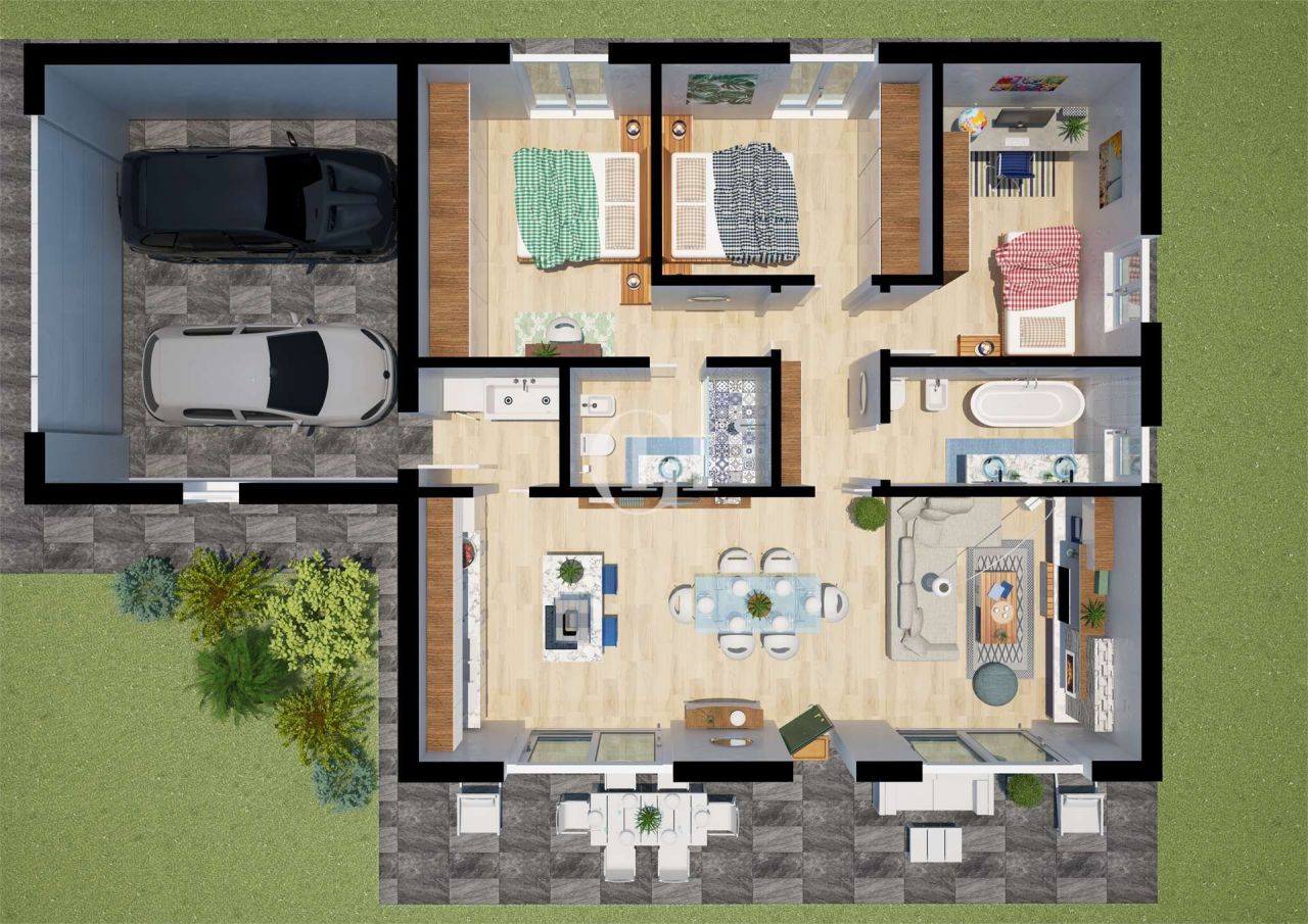 Вилла у озера Гарда, Италия, 140 м2 фото 5