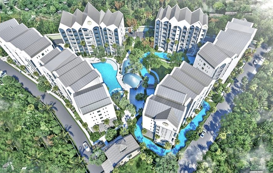 Апартаменты на острове Пхукет, Таиланд, 59 м2 фото 2