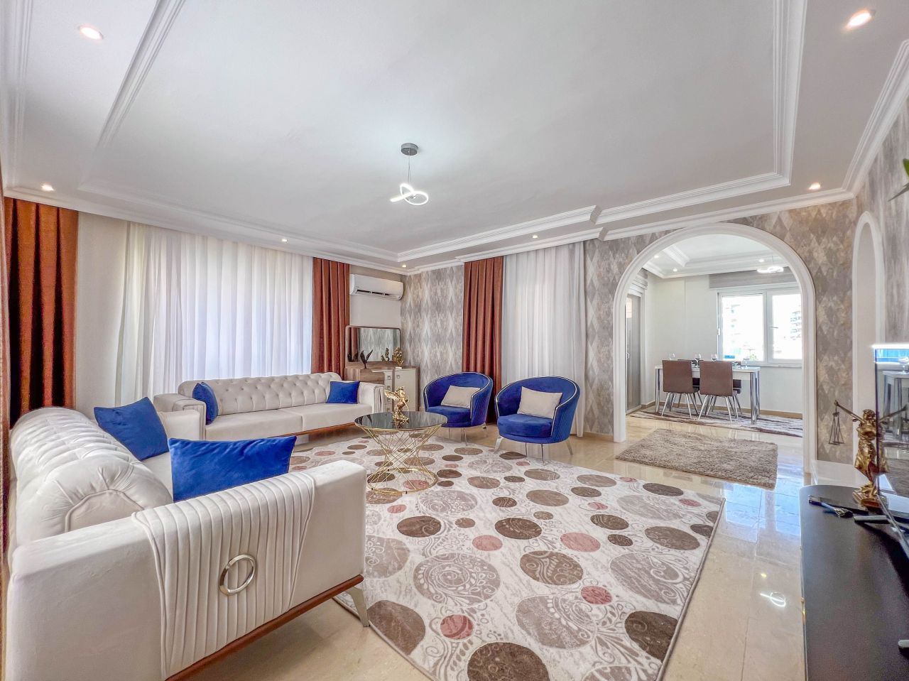 Апартаменты в Алании, Турция, 120 м2 фото 1