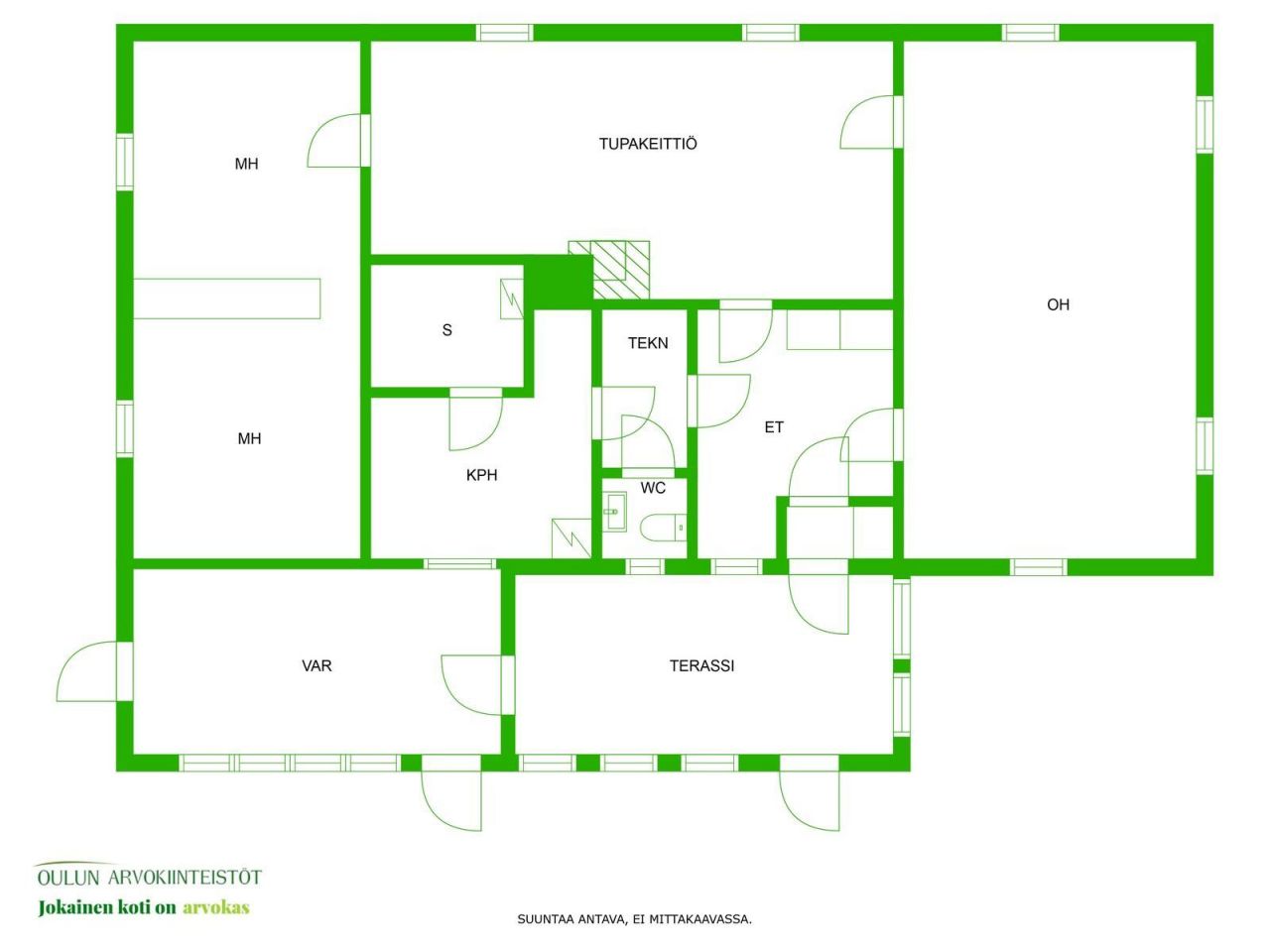 Дом в Оулу, Финляндия, 149.5 м2 фото 3