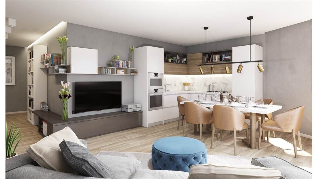 Квартира у озера Гарда, Италия, 100 м2 фото 1