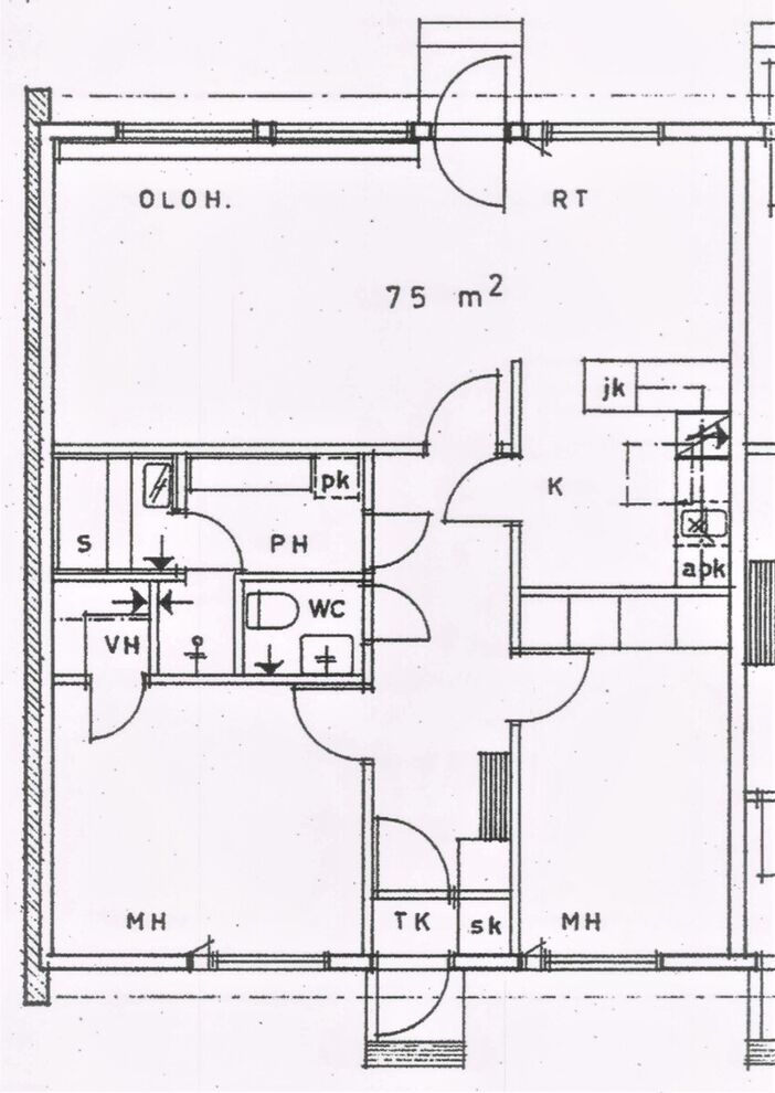 Таунхаус в Лиекса, Финляндия, 75 м2 фото 1