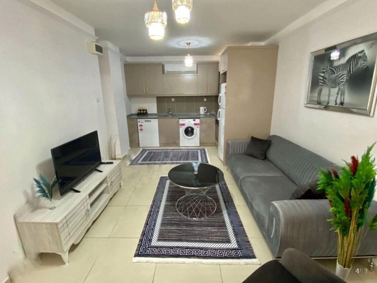 Квартира в Алании, Турция, 50 м2 фото 1