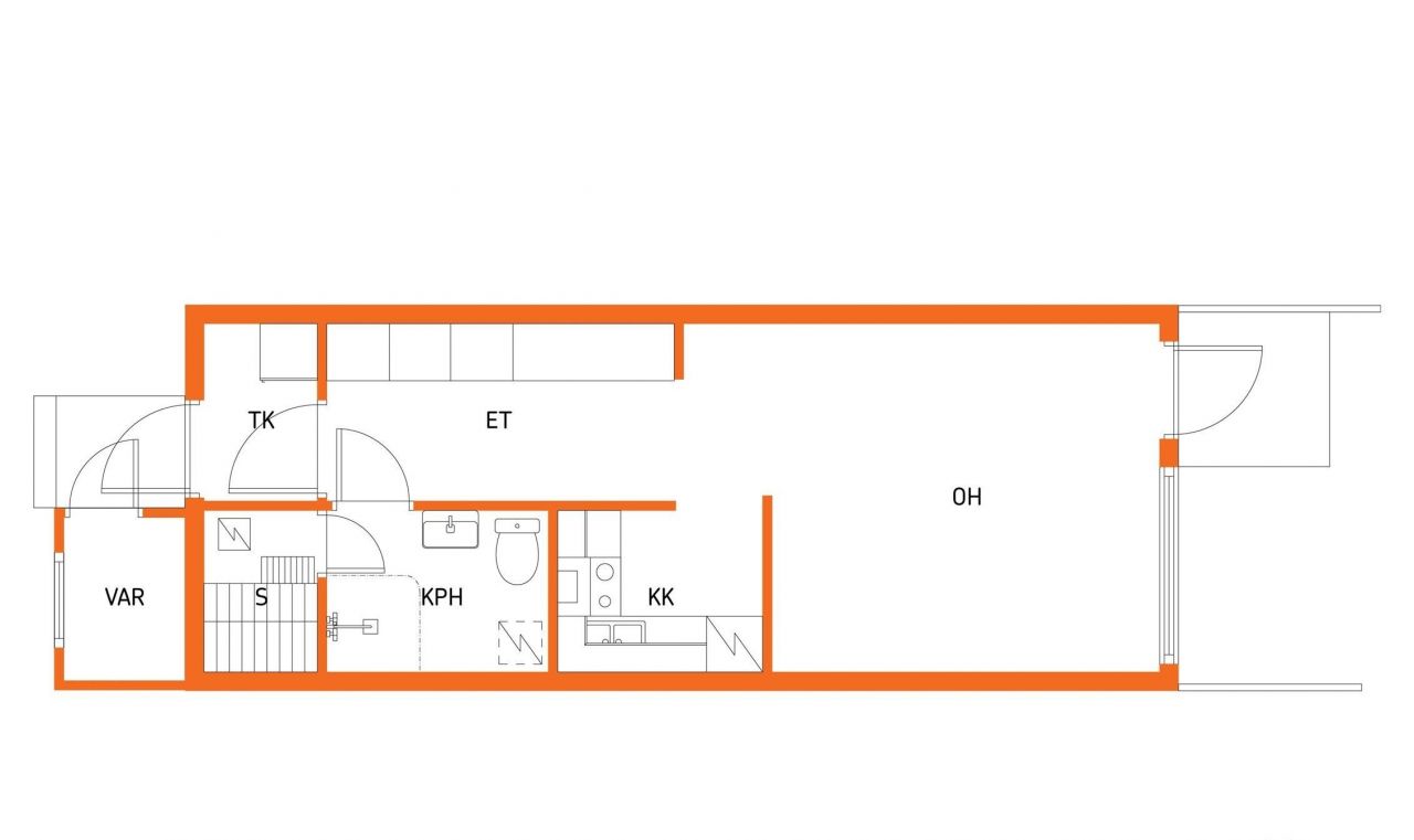 Таунхаус в Иисалми, Финляндия, 36.5 м2 фото 2