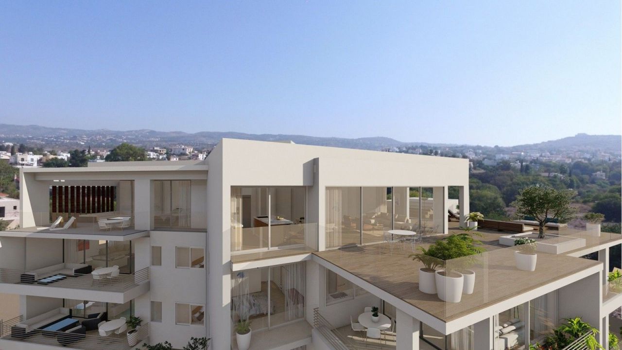 Апартаменты в Пафосе, Кипр, 123 м2 фото 1