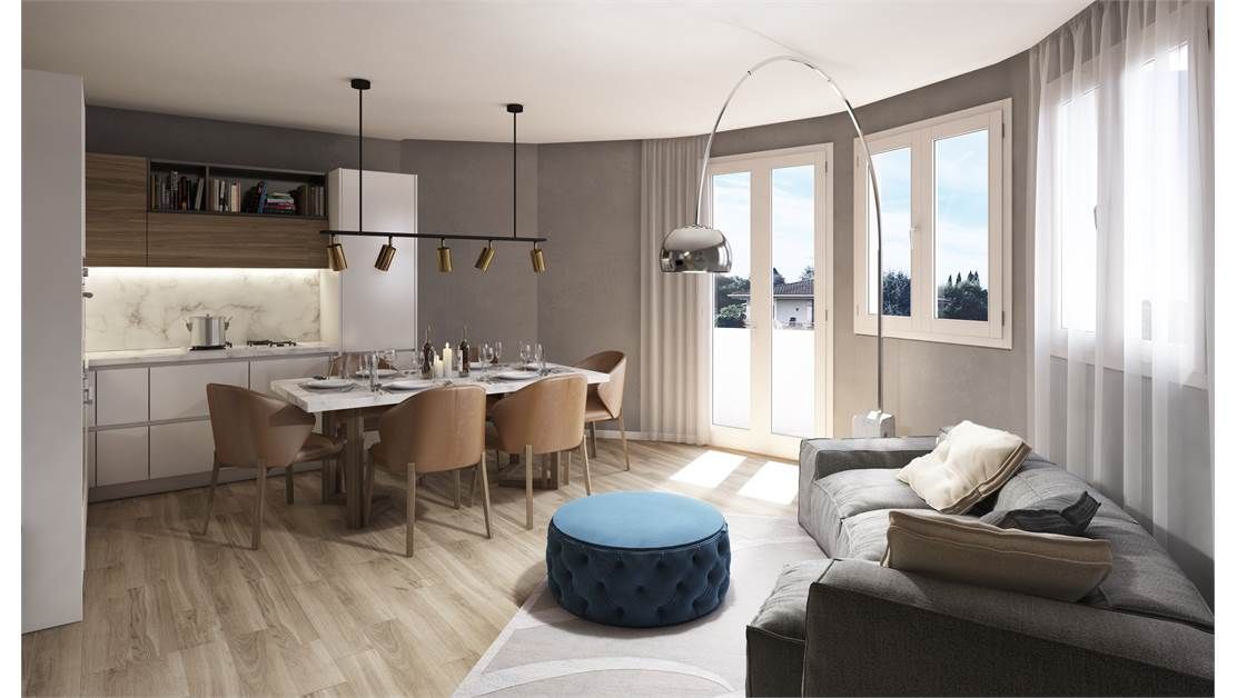 Квартира у озера Гарда, Италия, 100 м2 фото 3