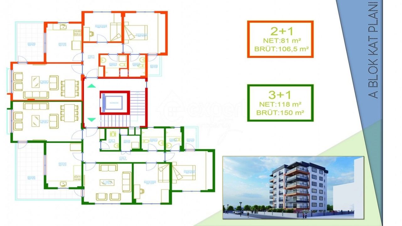 Квартира в Финике, Турция, 106 м2 фото 4