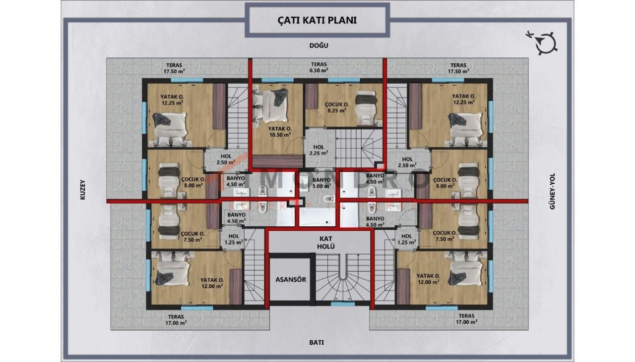 Квартира в Анталии, Турция, 105 м2 фото 3