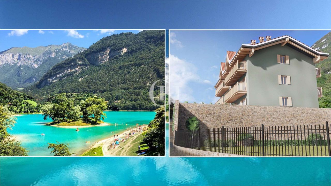 Апартаменты у озера Гарда, Италия, 75 м2 фото 1