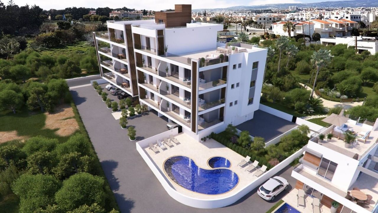 Апартаменты в Пафосе, Кипр, 96 м2 фото 5