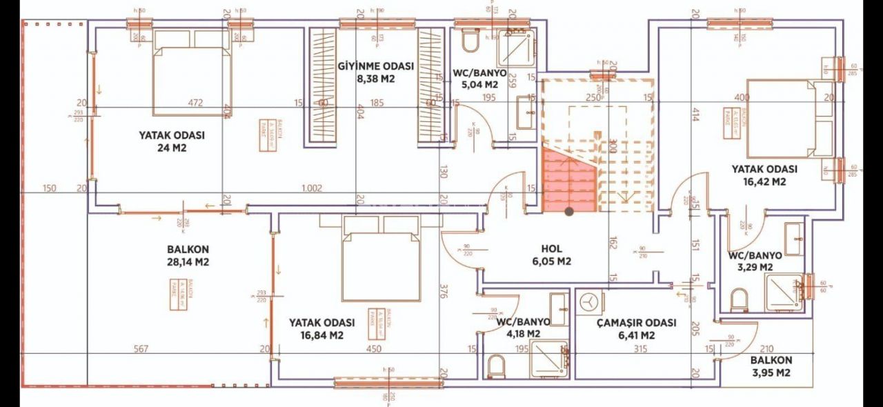 Вилла в Даламане, Турция, 300 м2 фото 5